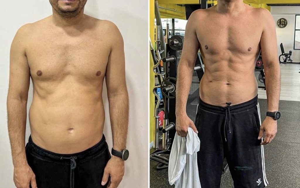 Second Ostarine Before and After Result